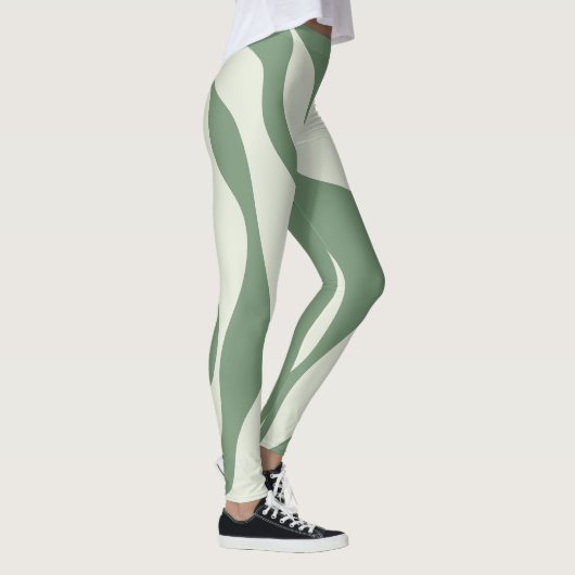 Leggings Ebb et flux 4 en vert (Droite)