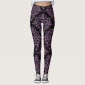 Leggings Ebonyphylo Damask Rococo Élégance (Devant)