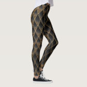 Leggings Écailles de dragon Brown (Droite)