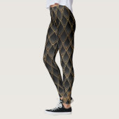Leggings Écailles de dragon Brown (Gauche)