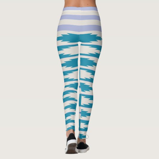 Leggings Écharpe à chiffon du sud-ouest 1 (Dos)