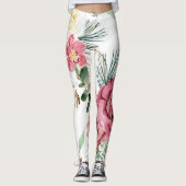 Leggings Écharpe d'été fruité (Devant)