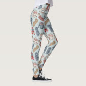 Leggings Écharpes et pulls confortables d'hiver – Aquarelle (Droite)