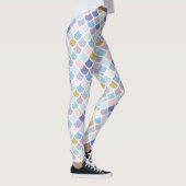 Leggings Échelle de sirène colorée (Droite)