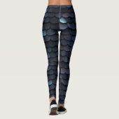 Leggings Échelle Motif foncée (Dos)