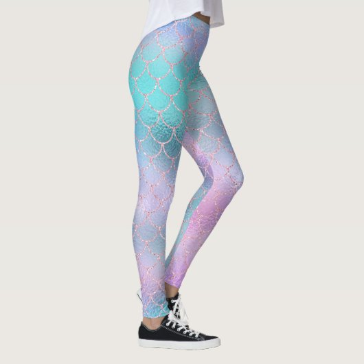 Leggings Échelles de sirène (Droite)