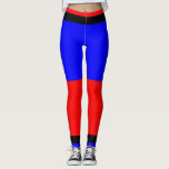 Leggings Écho<br><div class="desc">Symbole du drapeau bleu et rouge Nautique ECHO</div>