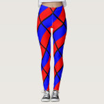 Leggings Écho<br><div class="desc">Symbole du drapeau bleu et rouge Nautique ECHO</div>