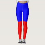 Leggings Écho<br><div class="desc">Symbole du drapeau bleu et rouge Nautique ECHO</div>