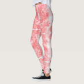 Leggings Échos Cramoisis (Gauche)
