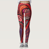 Leggings Échos d'amour (Devant)
