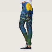 Leggings Echos de Forêt de l'Infinité - Un paysage forestie (Gauche)