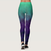 Leggings Échos de la marée d'améthyste (Dos)