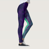 Leggings Échos de la marée d'améthyste (Droite)