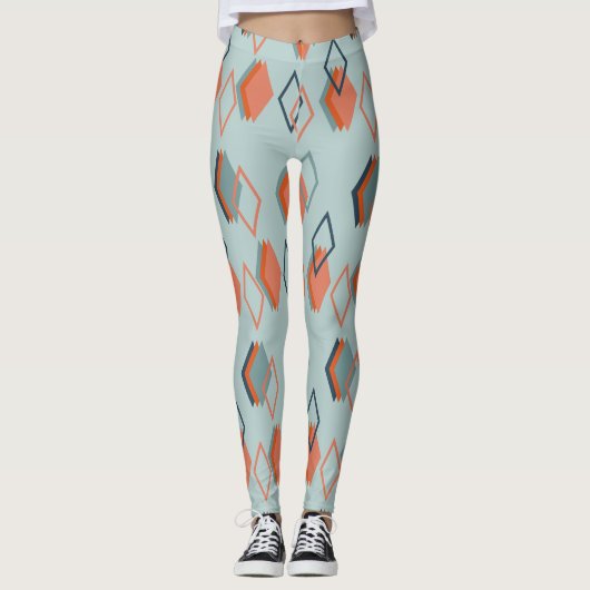 Leggings Échos diamant (Devant)