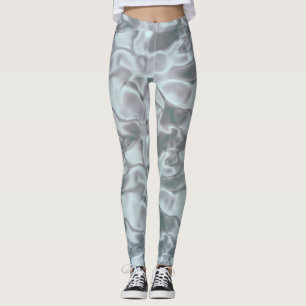 Leggings Éclaboussure de marbre d'ondulation de l'eau