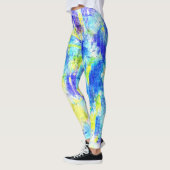 Leggings Éclaboussure de peinture colorée #11 (Gauche)