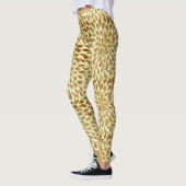 Leggings Éclaboussure dorée (Gauche)