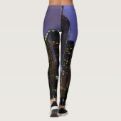 Leggings Éclair au-dessus de la rivière Chicago (Dos)