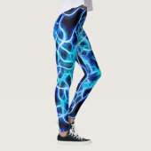 Leggings Éclair électrique néon bleu Tesla Coil (Droite)