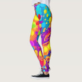 Leggings Éclat de couleur dynamique (Gauche)