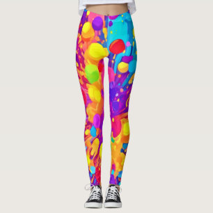 Leggings Éclat de couleur dynamique