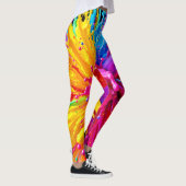 Leggings Éclatement de peinture dynamique (Droite)