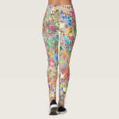 Leggings éclatement d'étoile funky (Dos)