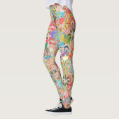 Leggings éclatement d'étoile funky (Gauche)