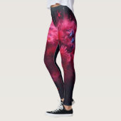 Leggings Éclatement du coeur rose (Gauche)