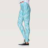 Leggings éclatés du centre bleu (Gauche)