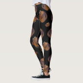 Leggings École De Motif De Poisson De Tissu De Cuir, (Gauche)