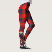 Leggings Ecosse Clan Abernethy Crest Tartan Femmes Leging (Droite)