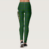 Leggings Ecosse Clan Agnew Chasse Crest Tartan Femmes (Dos)