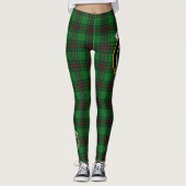 Leggings Ecosse Clan Anstruther Crest Tartan Femmes (Devant)