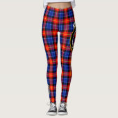 Leggings Ecosse Clan Anstruther Crest Tartan Femmes (Devant)