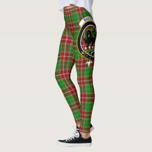 Leggings Ecosse Clan Baxter Moderne Crest Tartan Femmes