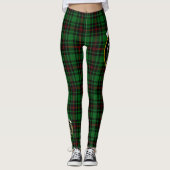 Leggings Ecosse Clan Beveridge Crest Tartan Femmes Leging (Devant)