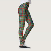 Leggings Ecosse Clan Bisset Motif Crest Tartan Femmes (Droite)