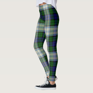 Leggings Ecosse Clan Blackwatch robe Tartan moderne femmes