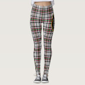 Leggings Ecosse Clan Borthwick Crest Tartan Femmes Leging (Devant)