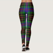 Leggings Ecosse Clan Brodie Chasse Crest Tartan Femmes (Dos)