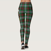 Leggings Ecosse Clan Brodie Crest moderne Tartan Women (Dos)