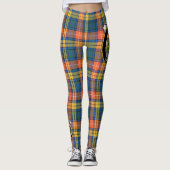 Leggings Ecosse Clan Buchanan Ancienne Crest Tartan Femmes (Devant)
