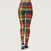 Leggings Ecosse Clan Buchanan Moderne Crest Tartan Femmes (Dos)