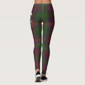 Leggings Ecosse Clan Cairns Chasse Crest Tartan Femmes (Dos)