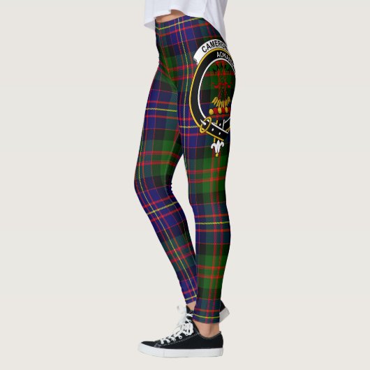 Leggings Ecosse Clan Cameron De Erracht Moderne Crest (Gauche)