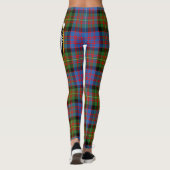 Leggings Ecosse Clan Carnegie Crest Tartan Femmes (Dos)