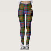 Leggings Ecosse Clan Carnegie Crest Tartan Femmes (Devant)