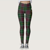Leggings Ecosse Clan Carruthers Crest Tartan Femmes (Devant)